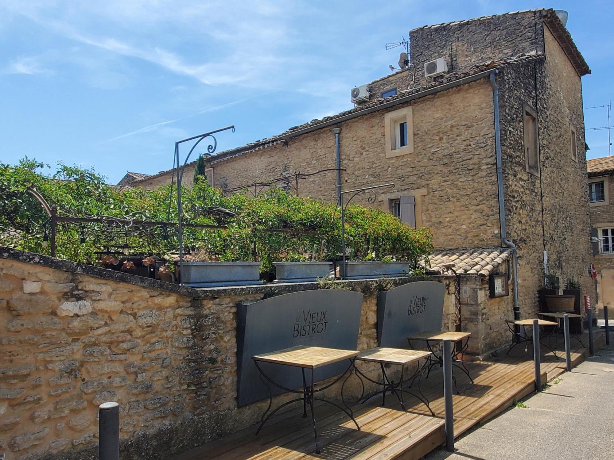 Chambres Du Vieux Bistrot Cabrières-dʼAvignon Eksteriør billede