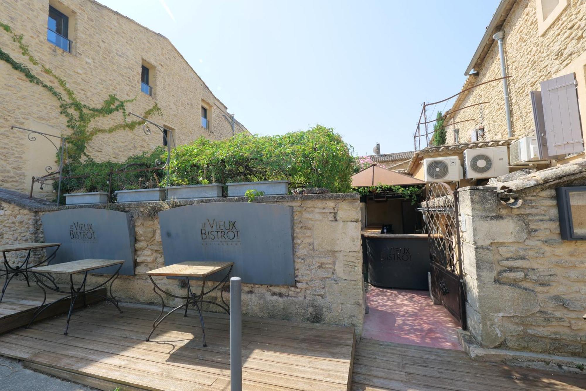 Chambres Du Vieux Bistrot Cabrières-dʼAvignon Eksteriør billede