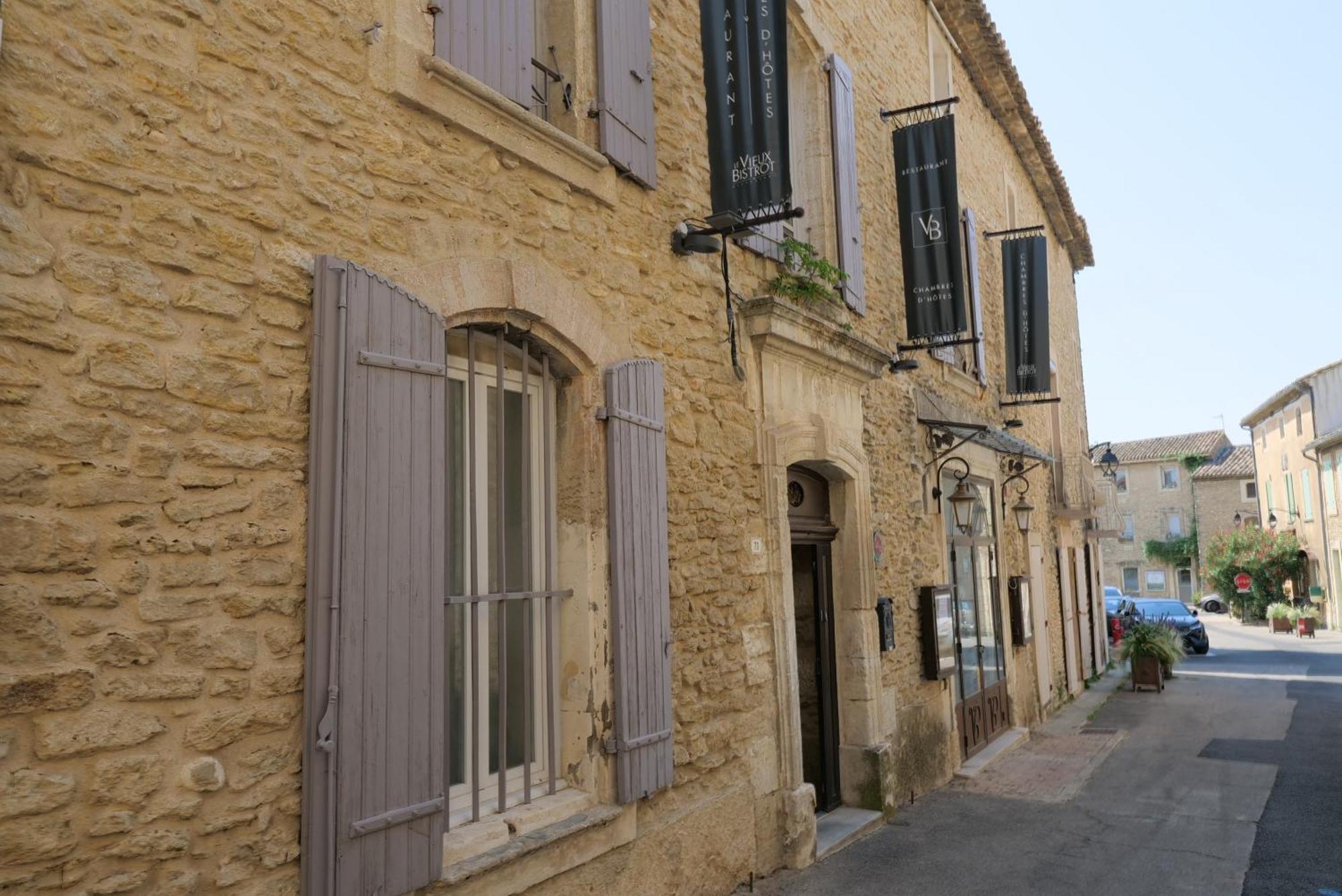 Chambres Du Vieux Bistrot Cabrières-dʼAvignon Eksteriør billede