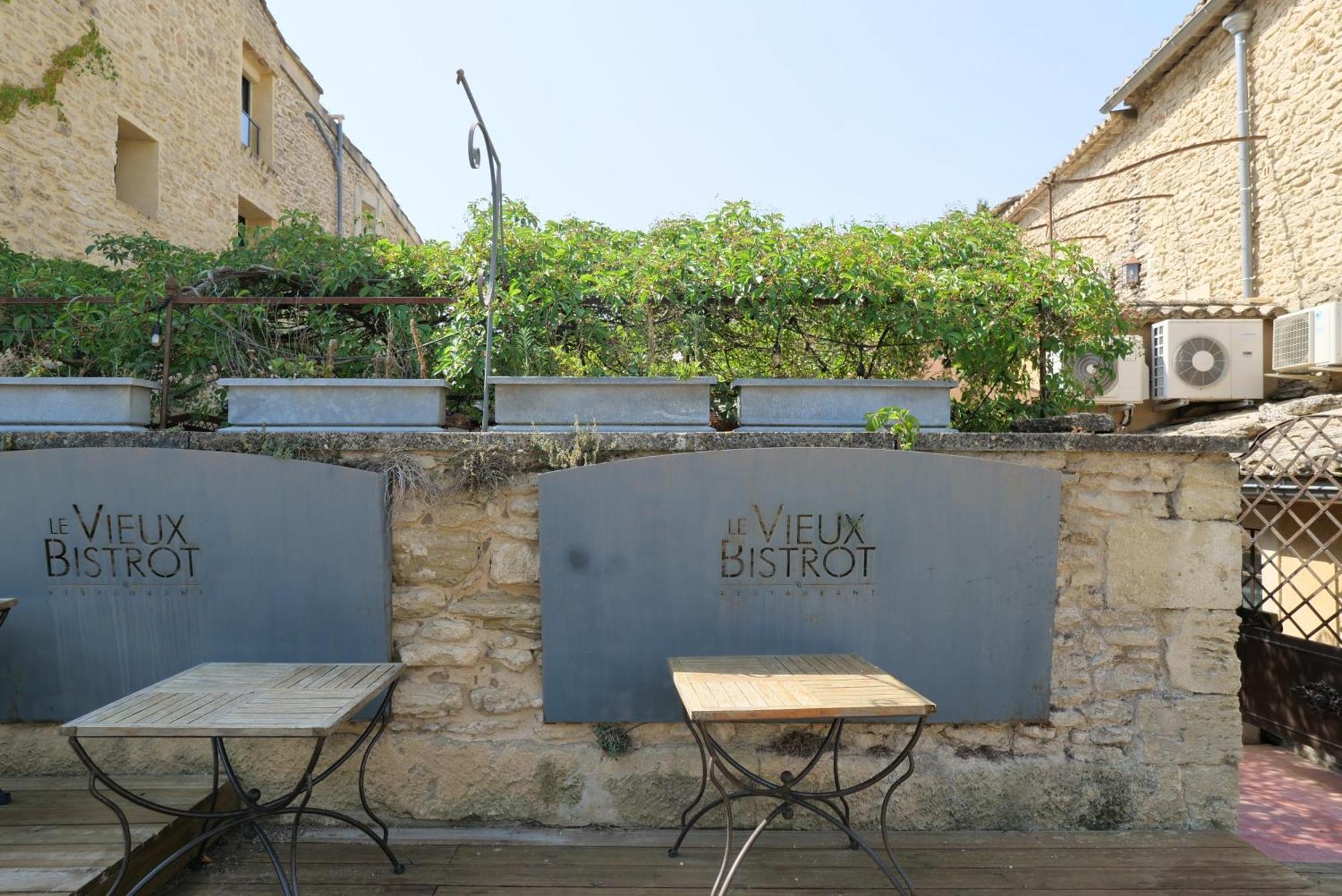 Chambres Du Vieux Bistrot Cabrières-dʼAvignon Eksteriør billede