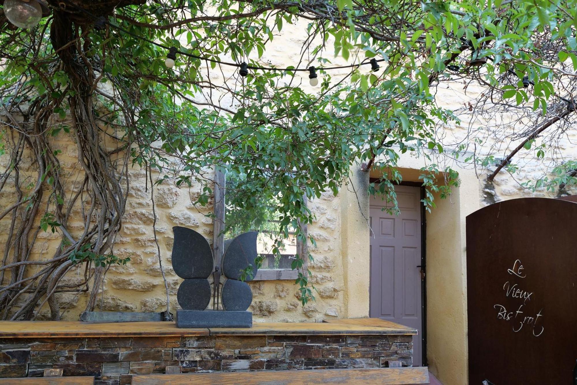 Chambres Du Vieux Bistrot Cabrières-dʼAvignon Eksteriør billede